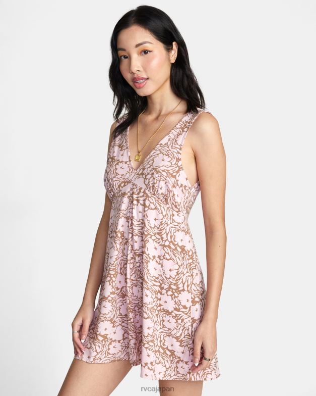 衣類 TP8J1271 木材 RVCA 女性 ずらしたロンパース