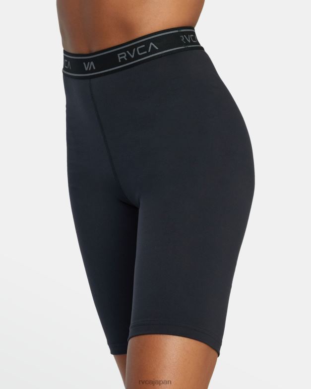 衣類 TP8J1279 黒 RVCA 女性 ベースバイカーショーツ 10.5