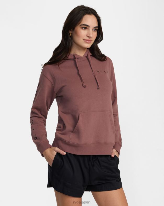 衣類 TP8J1321 黒 RVCA 女性 接地された伸縮性ウエストショーツ