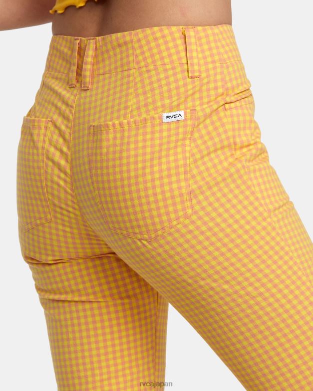 衣類 TP8J1399 リリコイ RVCA 女性 ケネディクロップドパンツ