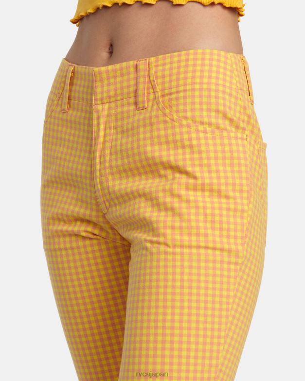 衣類 TP8J1399 リリコイ RVCA 女性 ケネディクロップドパンツ