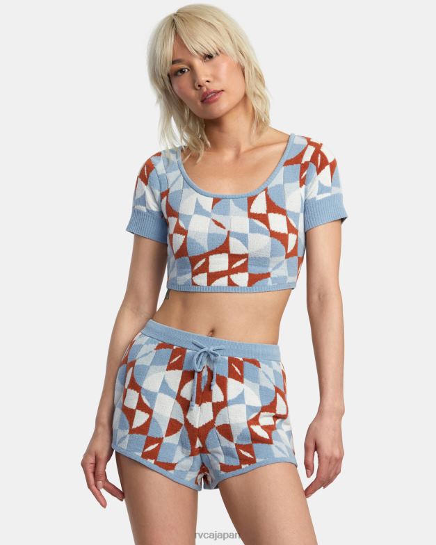 衣類 TP8J1400 サンダルウッド RVCA 女性 ジオード伸縮性ショーツ