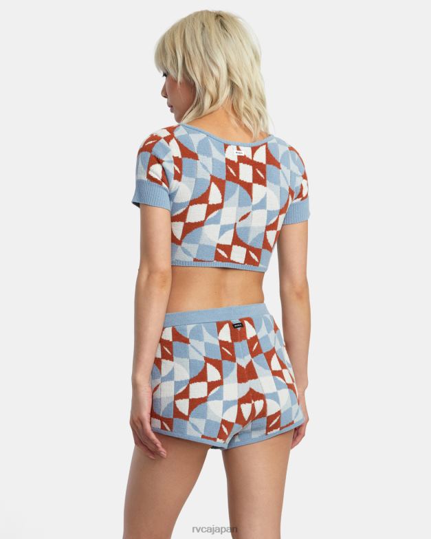 衣類 TP8J1400 サンダルウッド RVCA 女性 ジオード伸縮性ショーツ