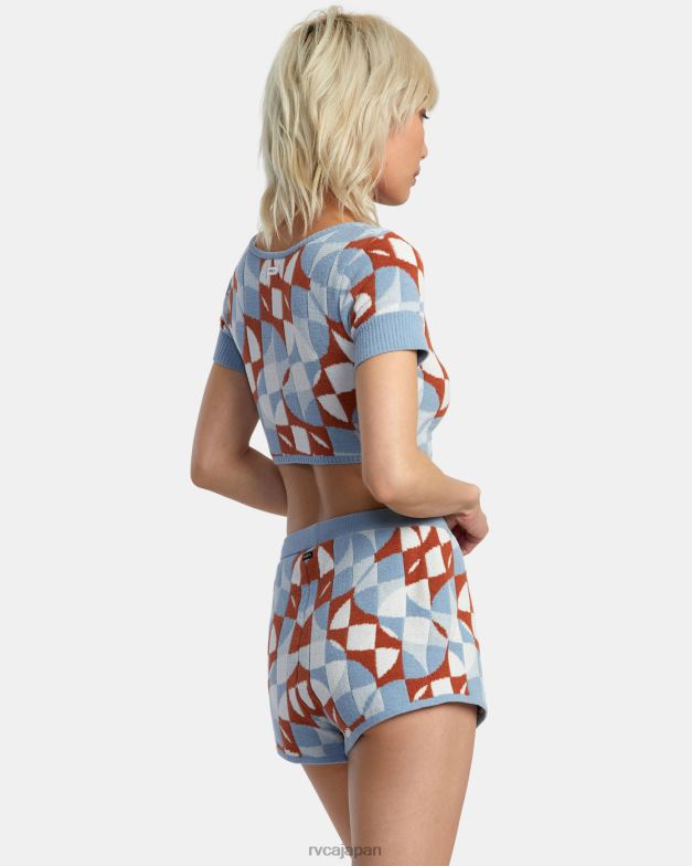 衣類 TP8J1400 サンダルウッド RVCA 女性 ジオード伸縮性ショーツ