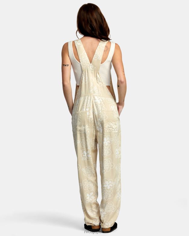 衣類 TP8J1431 砂漠 RVCA 女性 新しい夢オーバーオール