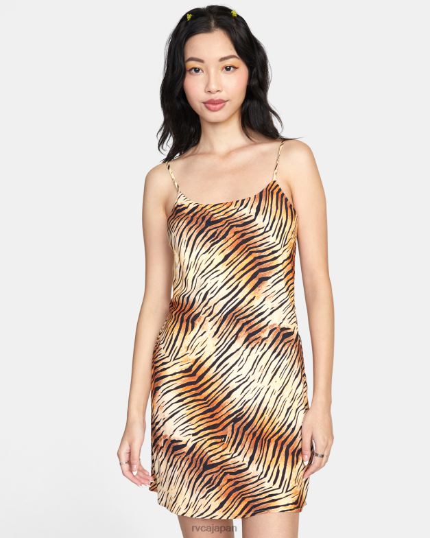 衣類 TP8J1441 マルチ RVCA 女性 マッカーサー ミディドレス