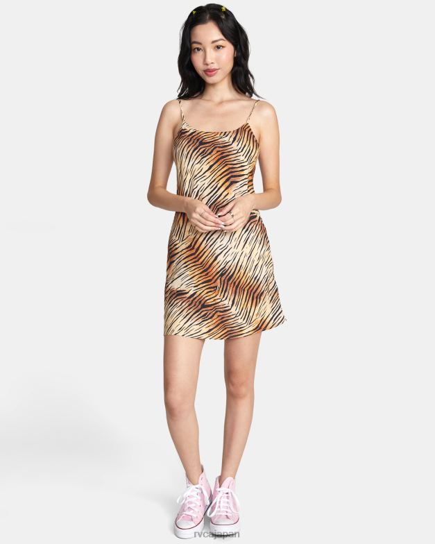 衣類 TP8J1441 マルチ RVCA 女性 マッカーサー ミディドレス