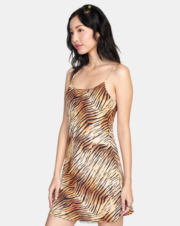 衣類 TP8J1441 マルチ RVCA 女性 マッカーサー ミディドレス