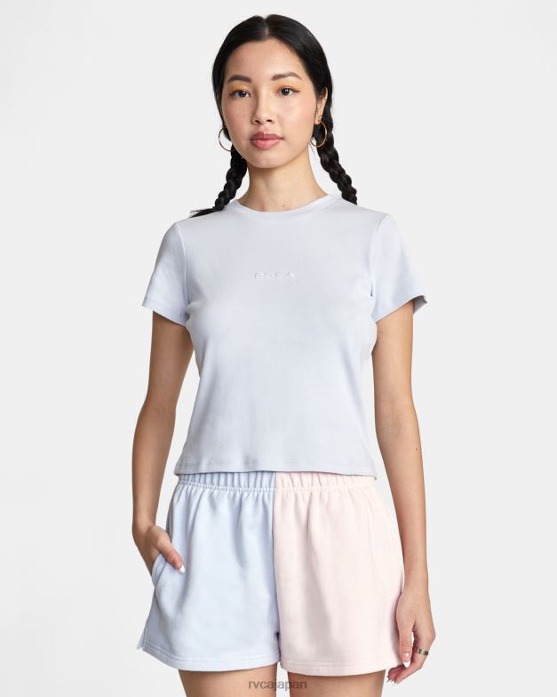 衣類 TP8J1442 マルチ RVCA 女性 カラーブロック スウェットショーツ