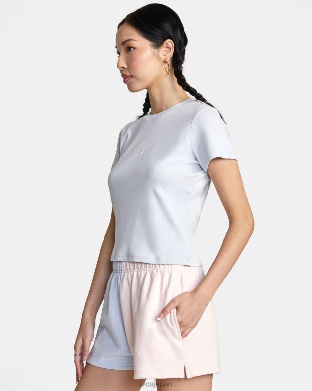 衣類 TP8J1442 マルチ RVCA 女性 カラーブロック スウェットショーツ