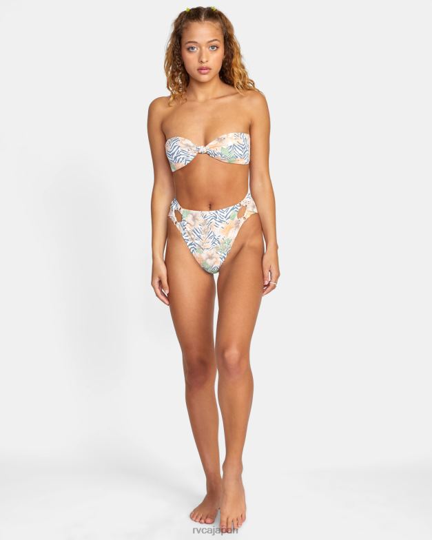 泳ぐ TP8J1449 マルチ RVCA 女性 バザール バンドゥ ビキニ トップ