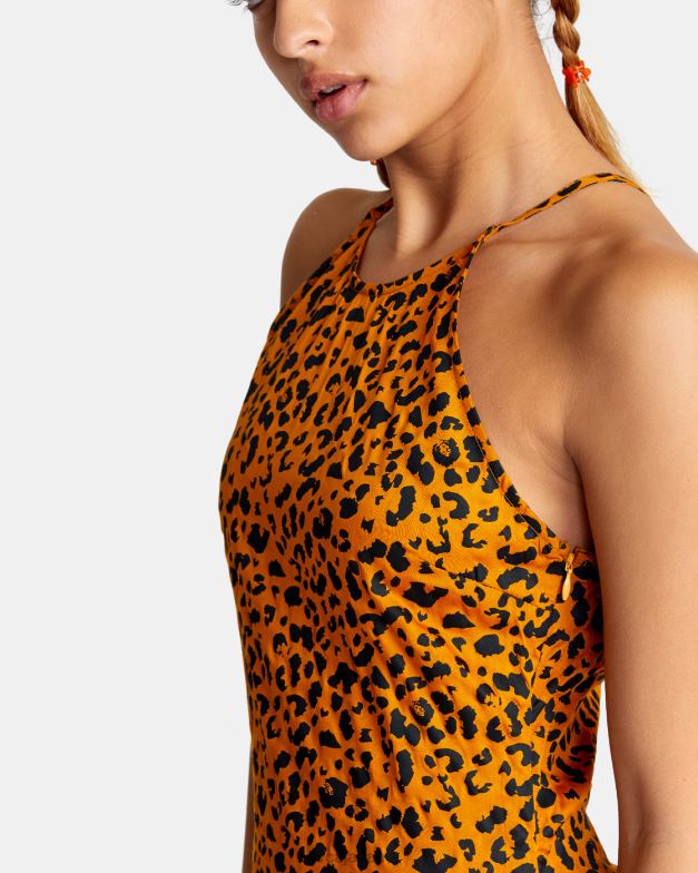 衣類 TP8J1454 スパイス RVCA 女性 パーフェクトストレンジャー ミニドレス