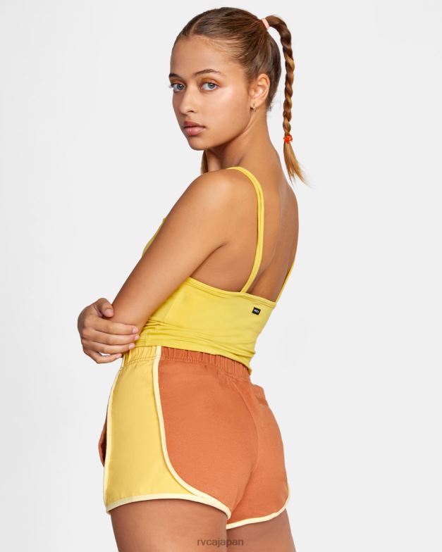 衣類 TP8J1457 アンバー RVCA 女性 ローラーショーツ