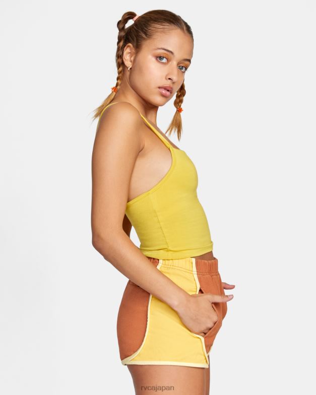 衣類 TP8J1457 アンバー RVCA 女性 ローラーショーツ