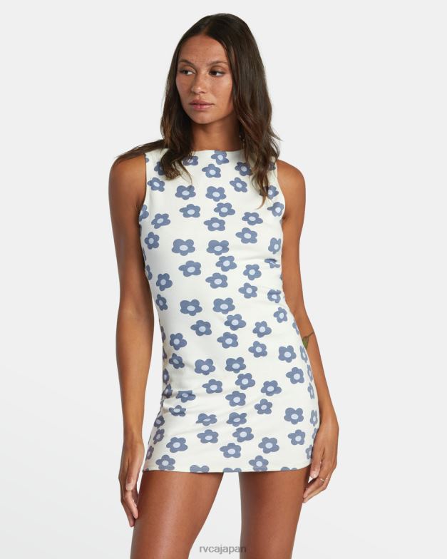 衣類 TP8J1458 自然 RVCA 女性 ゴーゴーミニドレス