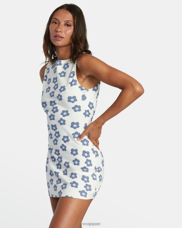 衣類 TP8J1458 自然 RVCA 女性 ゴーゴーミニドレス