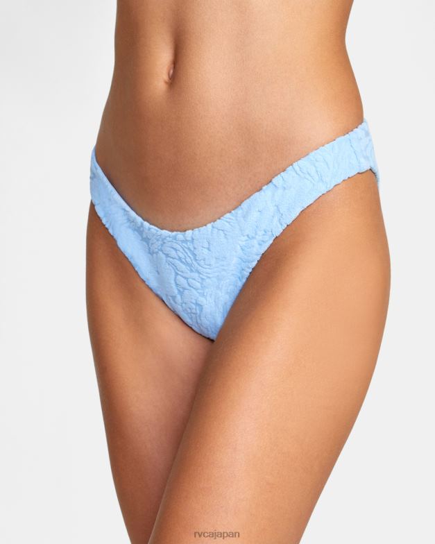 泳ぐ TP8J1462 エースブルー RVCA 女性 ワイルドフルールビキニボトムス