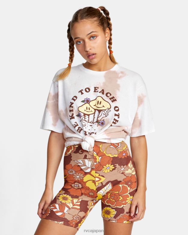 衣類 TP8J1467 カプチーノ RVCA 女性 プッシュイットバイクショーツ