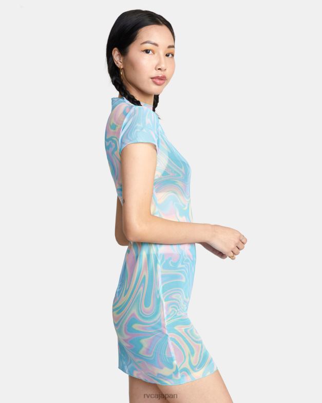 衣類 TP8J1479 マルチ RVCA 女性 ファンタズムミニドレス