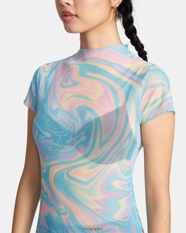 衣類 TP8J1479 マルチ RVCA 女性 ファンタズムミニドレス