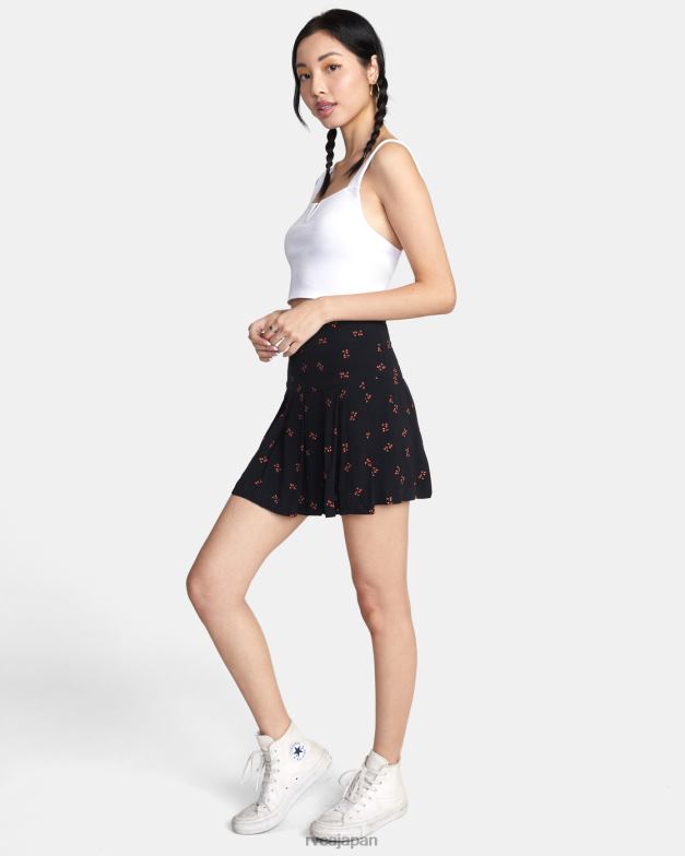 衣類 TP8J1484 白いささやき声 RVCA 女性 プレジャークロップドタンクトップ