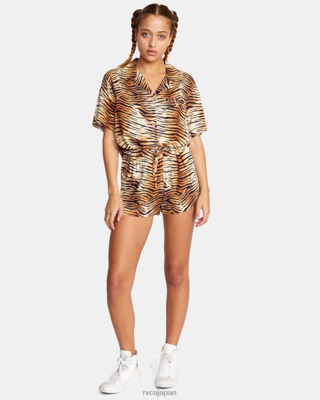 衣類 TP8J1493 マルチ RVCA 女性 新しい夢ドローコードショーツ