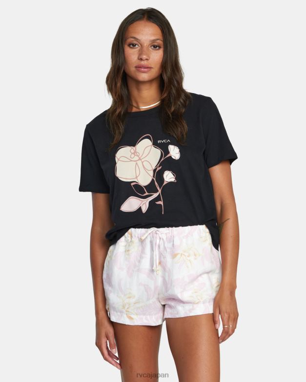 衣類 TP8J1495 ベラ RVCA 女性 リネン新夢ドローコードショーツ