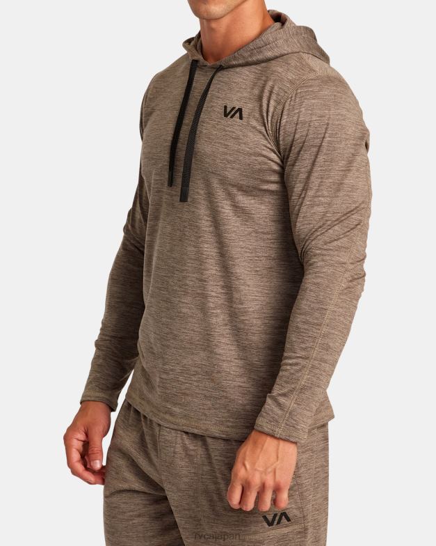 衣類 TP8J14 キノコ RVCA 男性 c-able プルオーバーパーカー