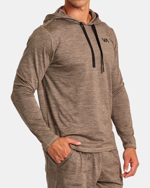 衣類 TP8J14 キノコ RVCA 男性 c-able プルオーバーパーカー