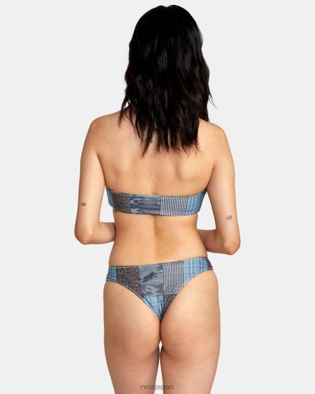 泳ぐ TP8J1500 マルチ RVCA 女性 ステファニー・ステラの生意気なビキニボトム