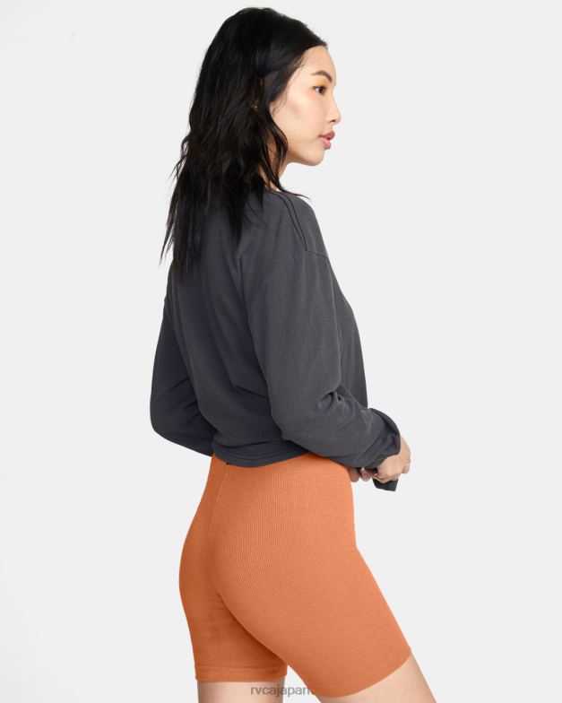 衣類 TP8J1501 アンバー RVCA 女性 プッシュイットバイクショーツ