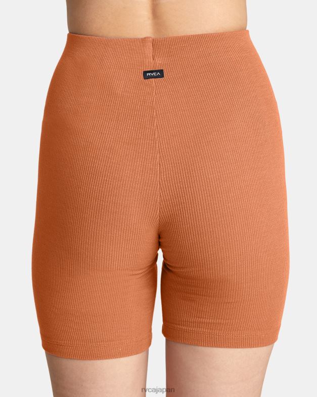 衣類 TP8J1501 アンバー RVCA 女性 プッシュイットバイクショーツ