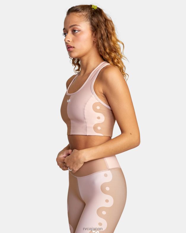 衣類 TP8J1502 リニアヤンダスティローズ RVCA 女性 リニアヤンスポーツブラ