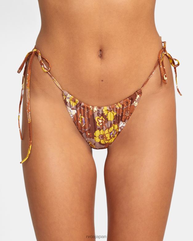 泳ぐ TP8J1506 マルチ RVCA 女性 アースブルーム ミディアムフレンチビキニボトムス