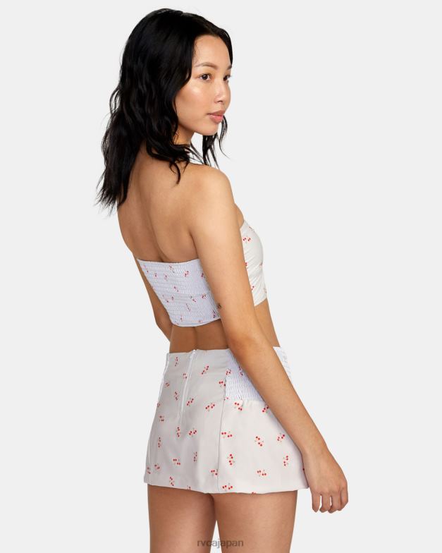 衣類 TP8J1511 クリーム RVCA 女性 ドキドキチューブトップ