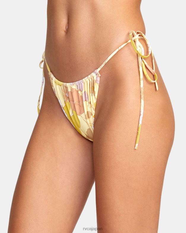 泳ぐ TP8J1512 マルチ RVCA 女性 ヘイズ スライドタイサイドビキニボトムス