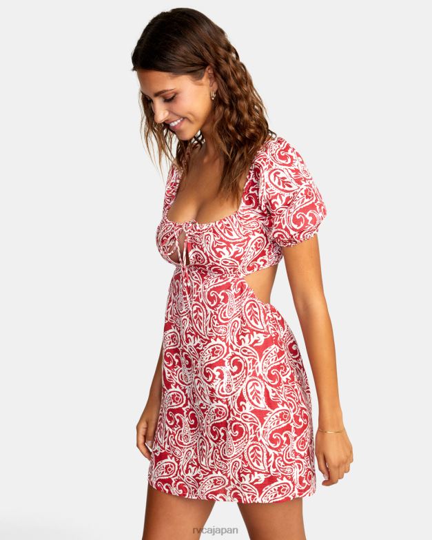 衣類 TP8J1514 赤い地球 RVCA 女性 ミニドレスはこちら