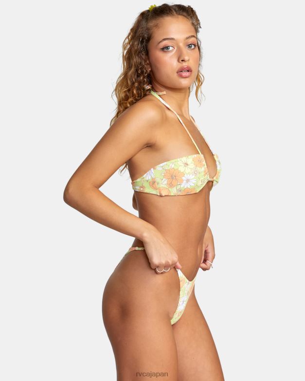 泳ぐ TP8J1515 マルチ RVCA 女性 ドリームフィールドホルタービキニトップ