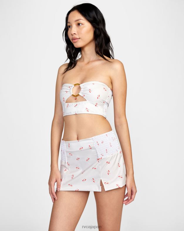 衣類 TP8J1519 クリーム RVCA 女性 ドキドキハイウエストスカート