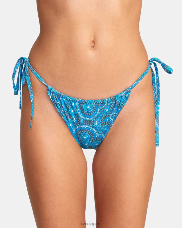 泳ぐ TP8J1526 マルチ RVCA 女性 muscimol スライド フレンチ ビキニ ボトムス