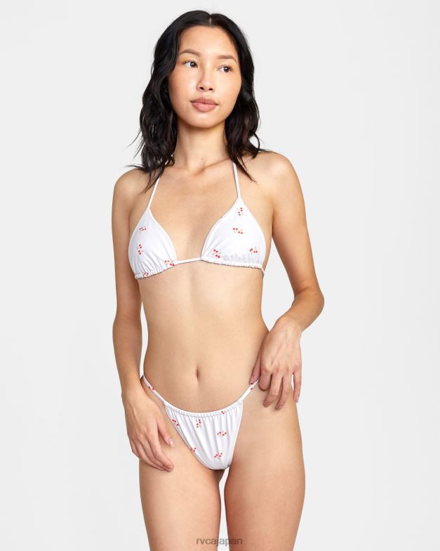 泳ぐ TP8J1528 クリーム RVCA 女性 ドキドキビリー露出度の高いビキニボトム