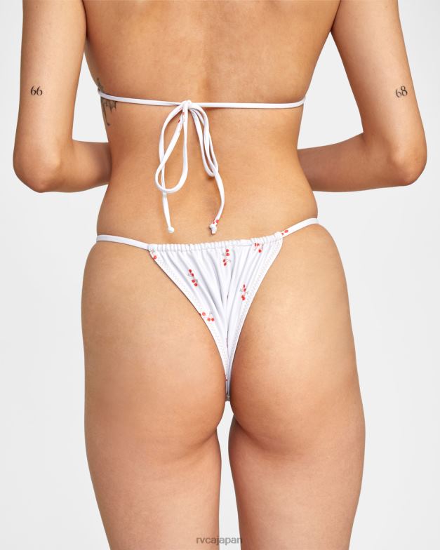 泳ぐ TP8J1528 クリーム RVCA 女性 ドキドキビリー露出度の高いビキニボトム