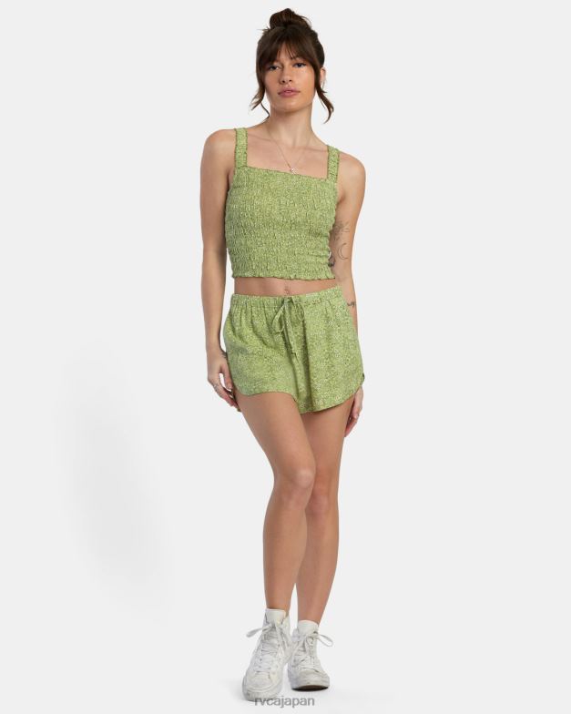 衣類 TP8J1545 シダ RVCA 女性 新しい夢ドローコードショーツ