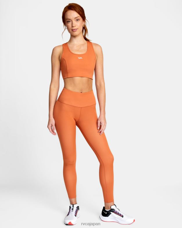衣類 TP8J1549 ココア RVCA 女性 VAエッセンシャルスポーツブラ
