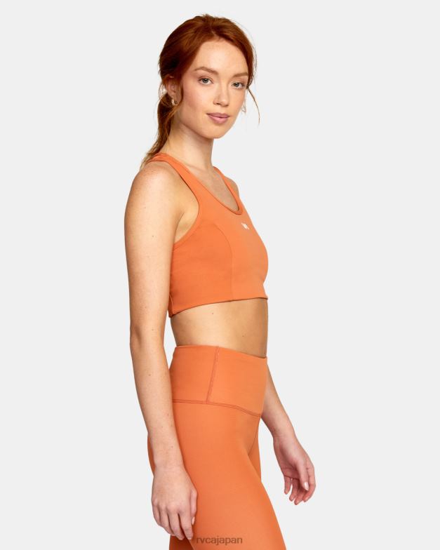 衣類 TP8J1549 ココア RVCA 女性 VAエッセンシャルスポーツブラ