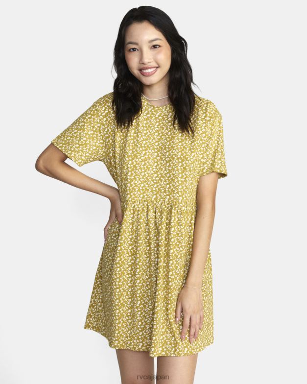 衣類 TP8J1550 ブロンズ RVCA 女性 シティバイブミニドレス