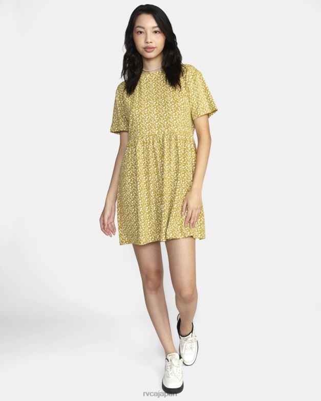 衣類 TP8J1550 ブロンズ RVCA 女性 シティバイブミニドレス