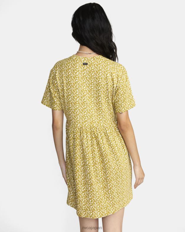 衣類 TP8J1550 ブロンズ RVCA 女性 シティバイブミニドレス