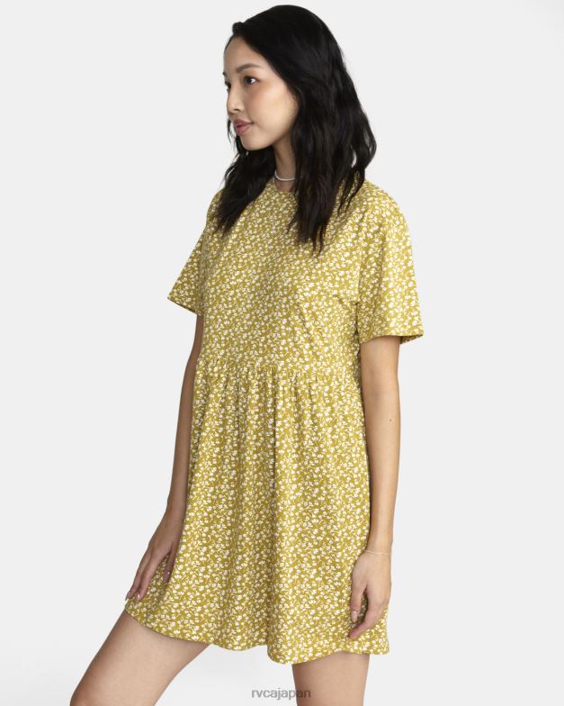 衣類 TP8J1550 ブロンズ RVCA 女性 シティバイブミニドレス