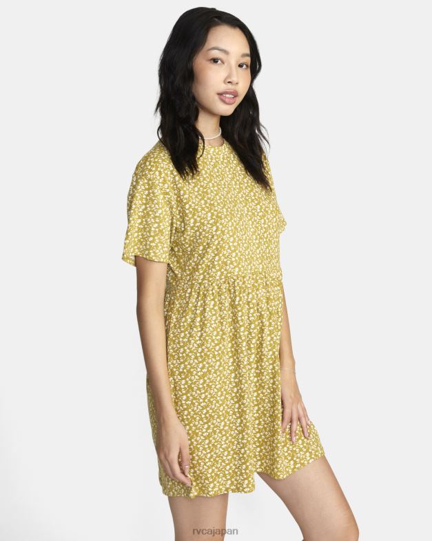 衣類 TP8J1550 ブロンズ RVCA 女性 シティバイブミニドレス